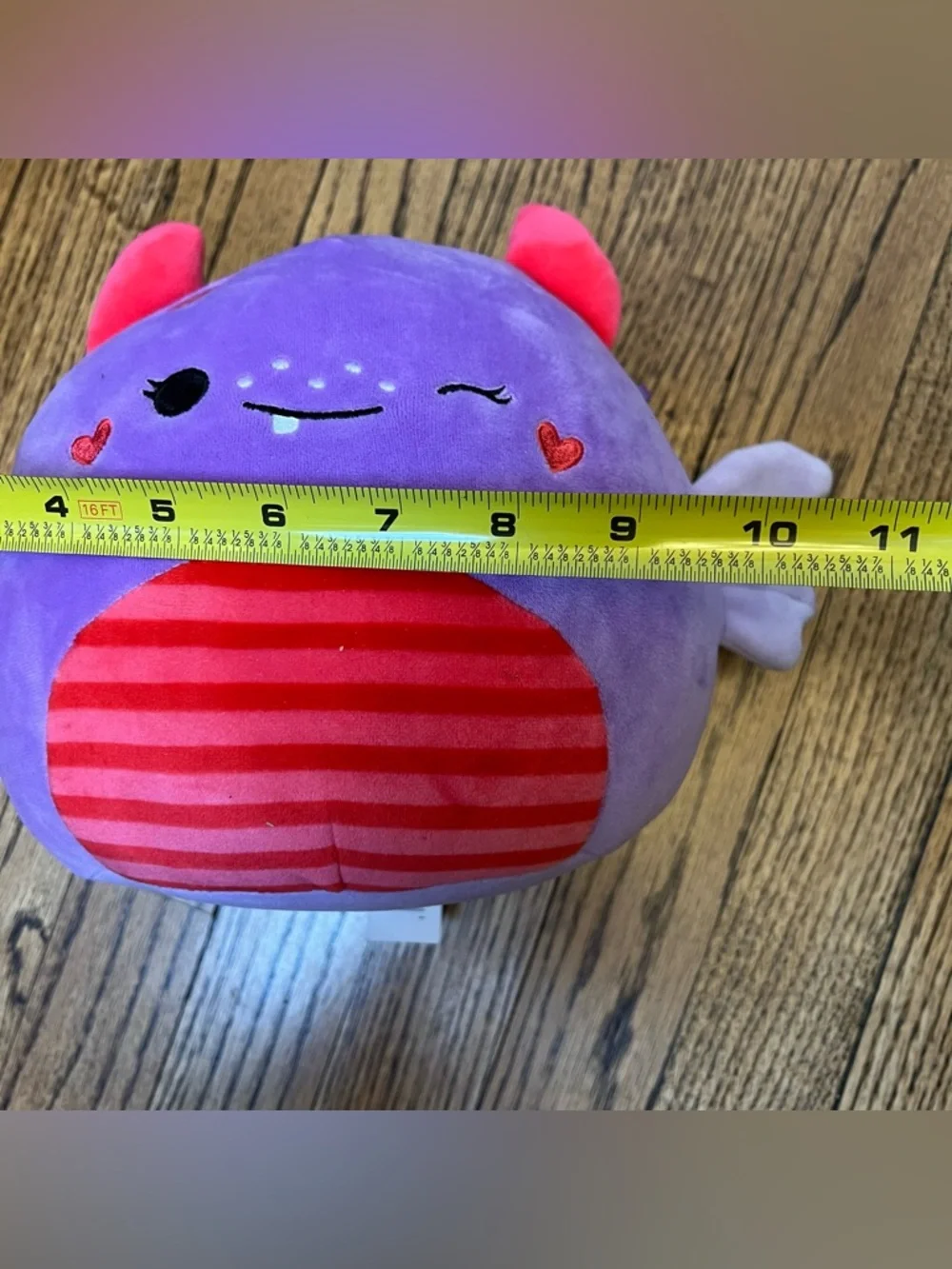 Original Squishmallows Atwater Love Monster 8